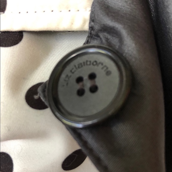 Sz s Liz Claiborne reversible trench - Picture 3 of 3